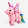 Walking & Singing Unicorn Toy - Remote Control Plush