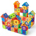 ABS Montessori Interlocking Building Blocks with 150 PCS for Kids
