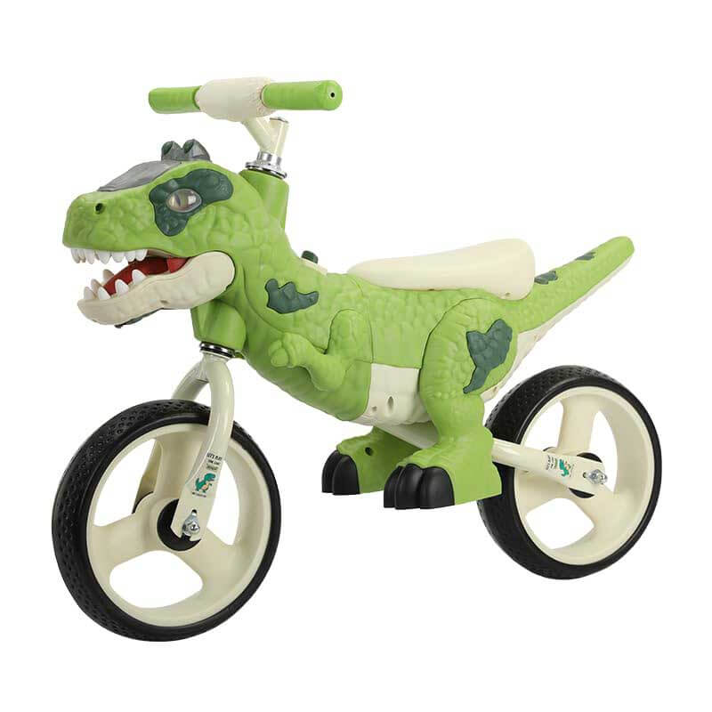 Kids Balance Bike with T-Rex Design