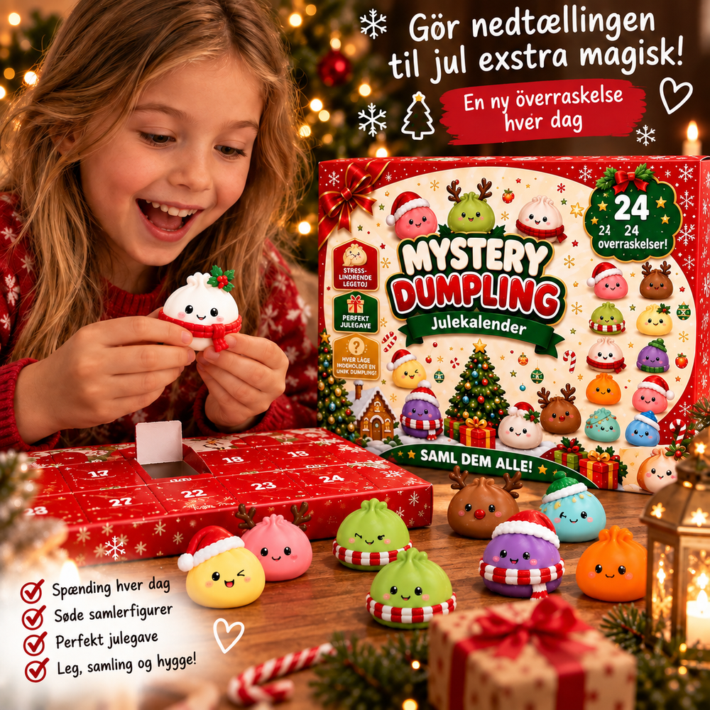 Advent Calendar with 24 Surprises - Mystery Dumpling