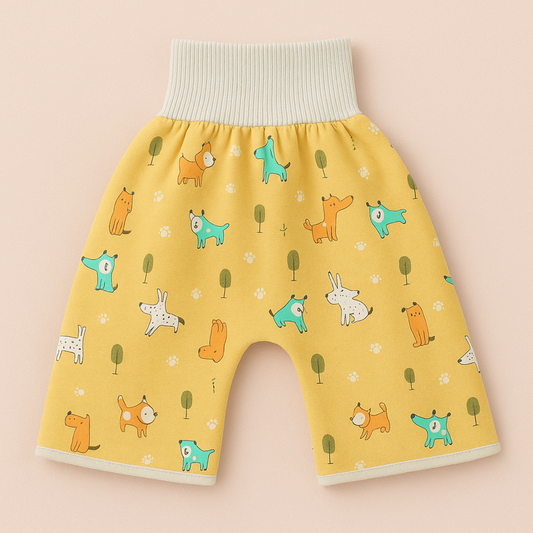 Kids Printed Pants & Skirt Set – Cute Animal Patterns – view 2