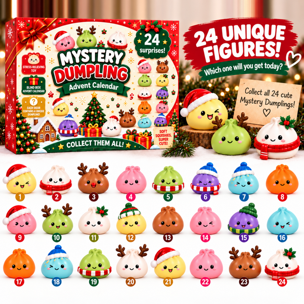Calendario dell'Avvento con 24 sorprese - Mystery Dumpling
