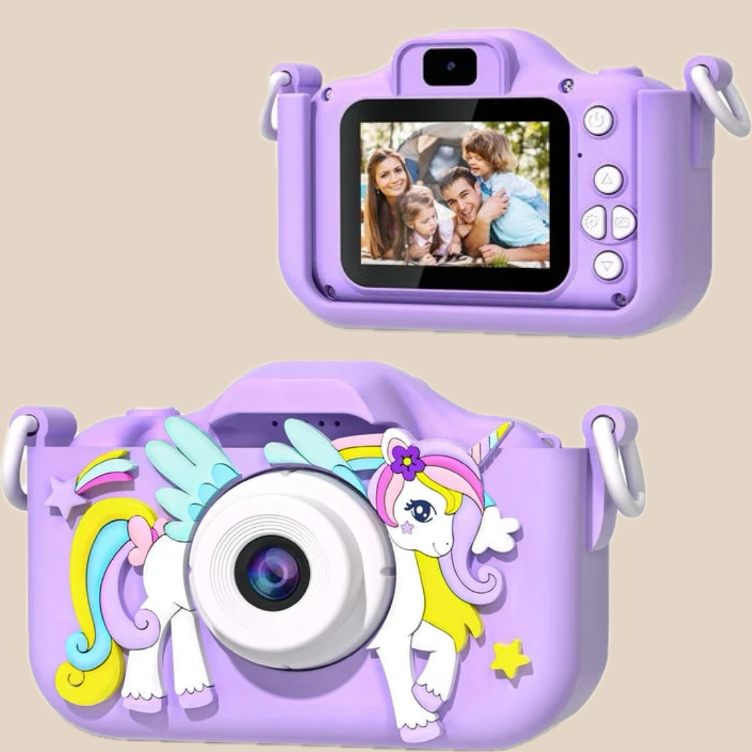 Children's digital camera with 32GB memory card and accessories