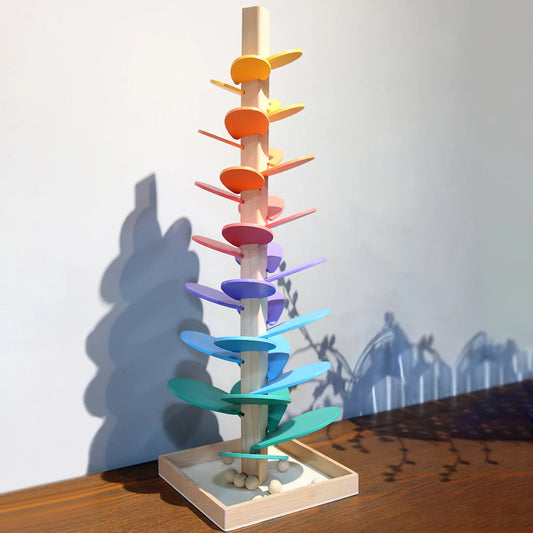 Wooden rainbow sound tower Pioneer Set 71 cm