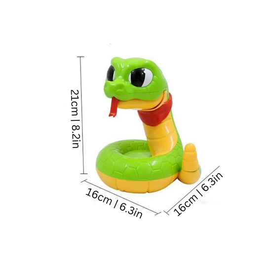 Electric snake grab game size reference