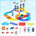 Magnetic Building Set with Creative Tracks
