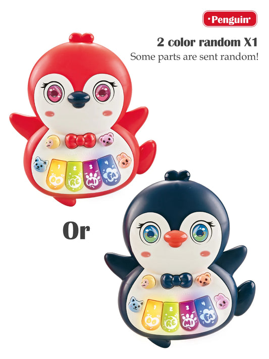 Penguin cartoon musical piano toy