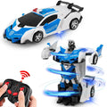 2-in-1 RC Transforming Car & Robot, 4-Channel Remote