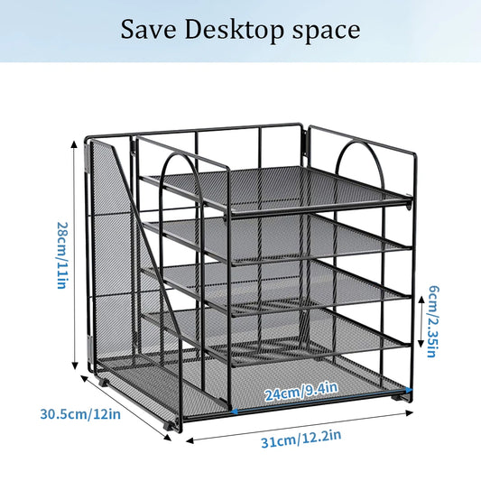 Paper tray angle view