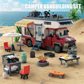 Camper Van Building Block Set with LED Light