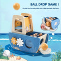 5-in-1 Wooden Activity Cube - Montessori Xylophone, Bead Maze & Ball Drop Toy