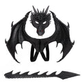 Dragon Cosplay Costume Set - Mask, Wings & Tail