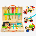 Wooden Carpenter Toolbox – Montessori Pretend Play Set