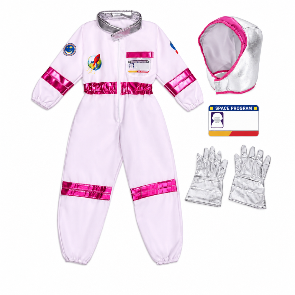 Kids Astronaut Halloween Costume Set - Space Explorer