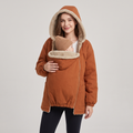 Winter Maternity Babywearing Hoodie Coat – Kangaroo Carrier Jacket