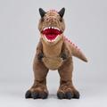 Realistic Carnotaurus Dinosaur Plush Toy - Soft Lifelike Stuffed Animal, 3+ Years