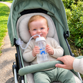 3-in-1 Hands-Free Baby Bottle with Straw