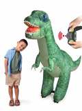 RC Inflatable Dinosaur | Remote-Control Walking Dino Toy