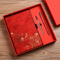 A5 Notebook Gift Set – Colour-Shift Cover, Pen & Refill