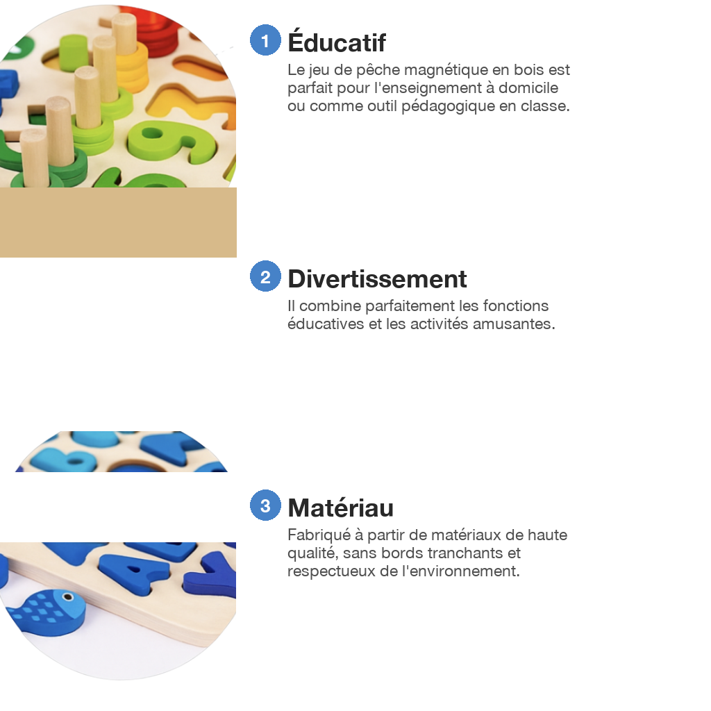 Éducatif, Divertissement, Matériau — voordelen van het Montessori speelbord