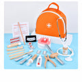 Dokters- en tandartsset voor kinderen met medische accessoires
