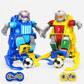 2-Player RC Soccer Battle Robots with LED Lights