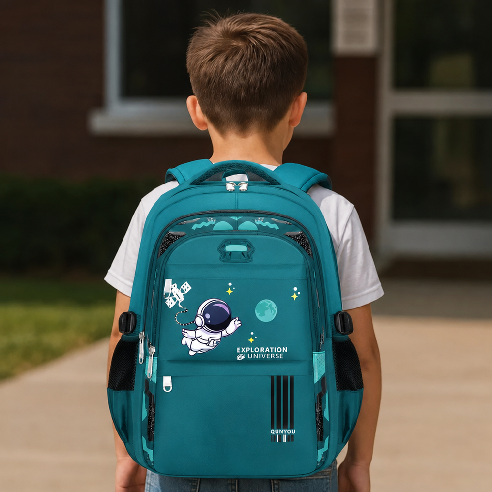 High Capacity Waterproof Space School Backpack