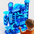 Multi-Layer Rolling Ball Track Adventure Game