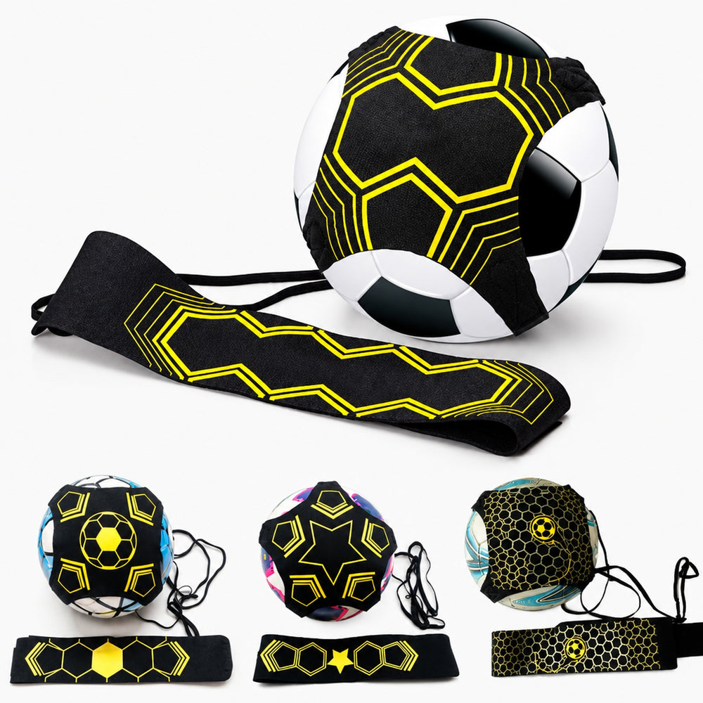 Kids Soccer Solo Training Belt with Elastic Cord