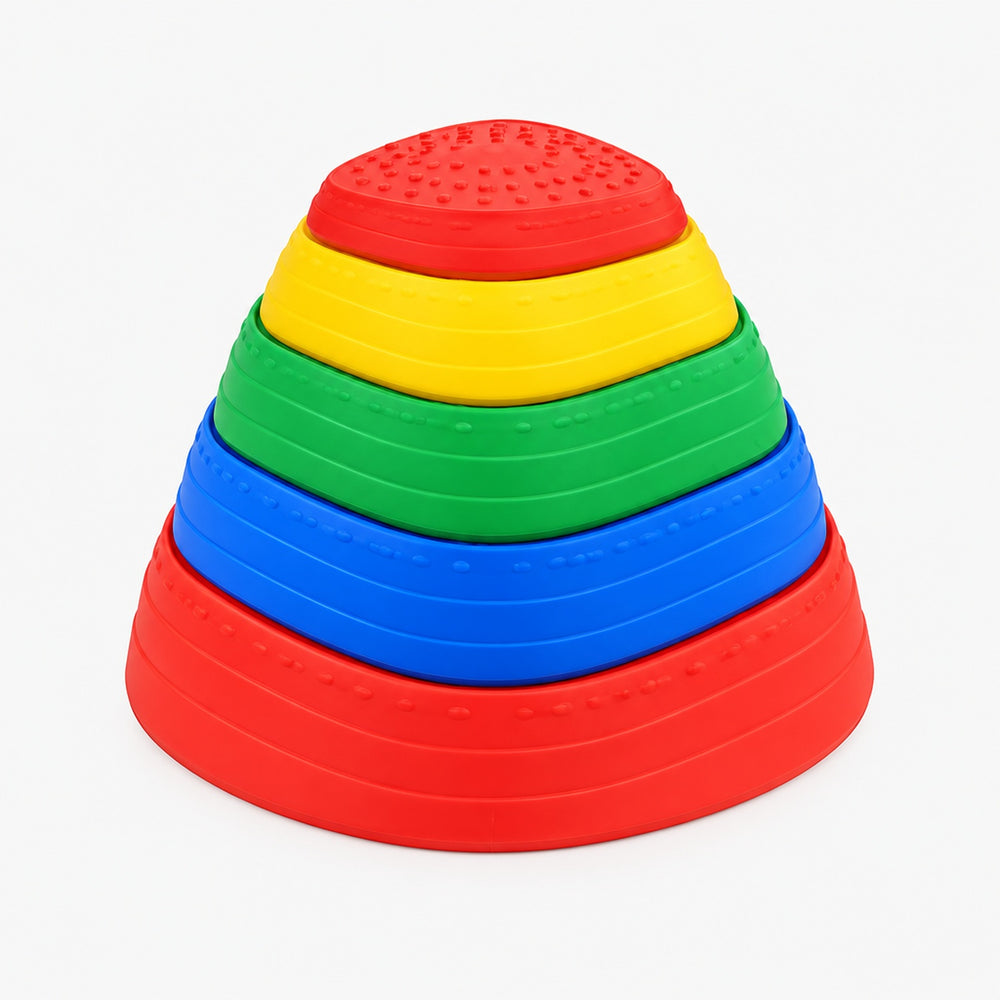 Stackable Kids Balance Stepping Stones Set