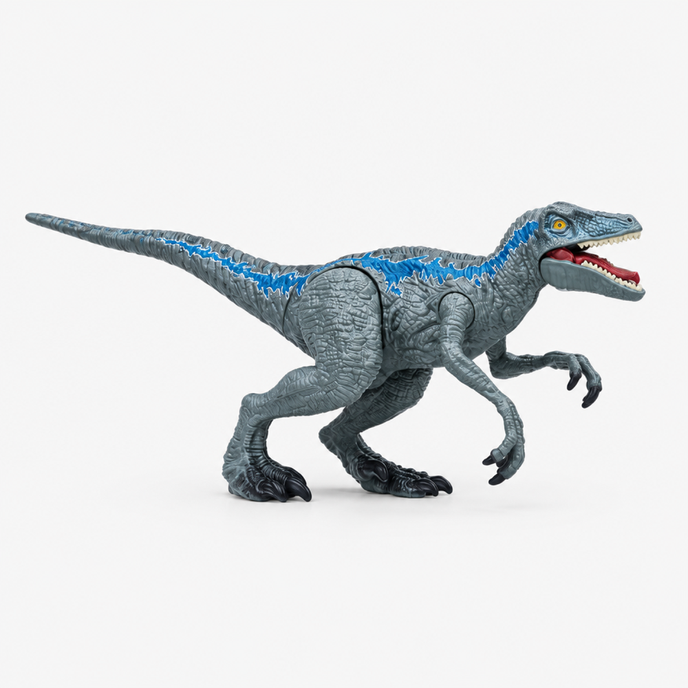Action figure di dinosauro realistica, articolazioni mobili, giocattolo per bambini