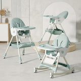 FeediMate 4-in-1 Convertible Baby High Chair with Tray & 5-Point Harness thumbnail 4