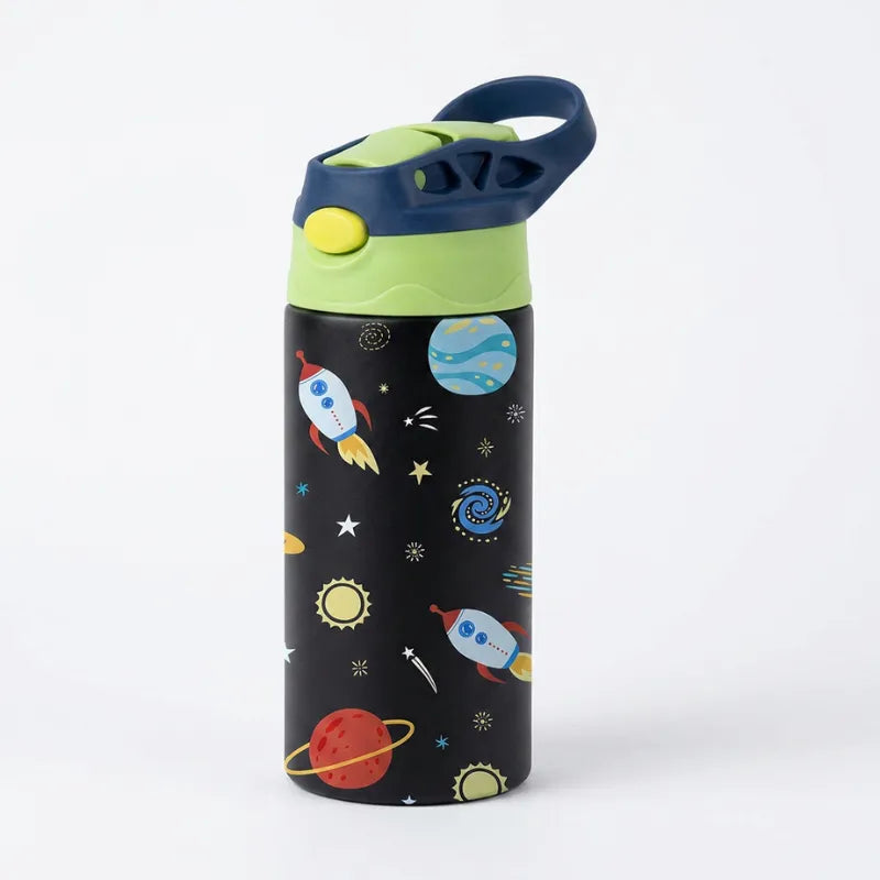 350ml water bottle side view