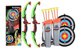 Kids Archery Set with LED Light-Up Arrows – Suction Cup Bow & Target thumbnail 3