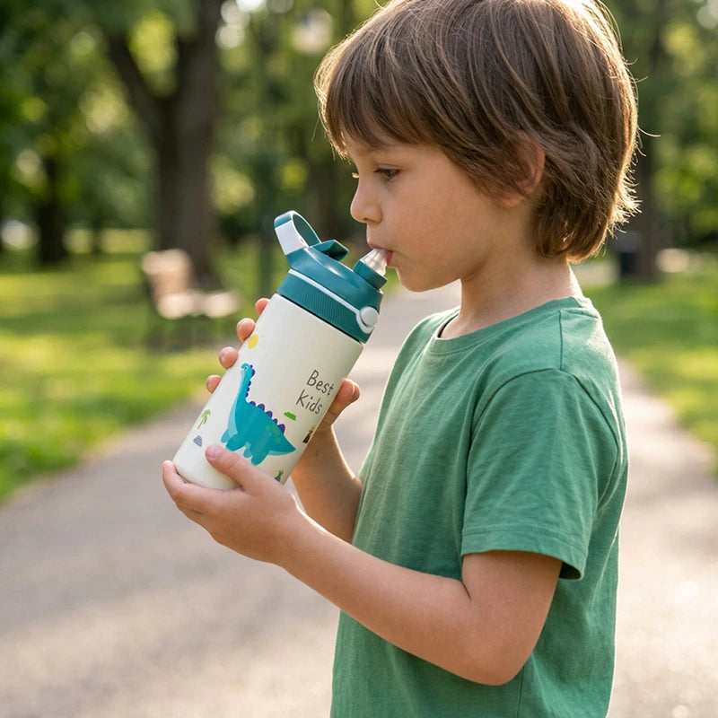 400ml water bottle cartoon design
