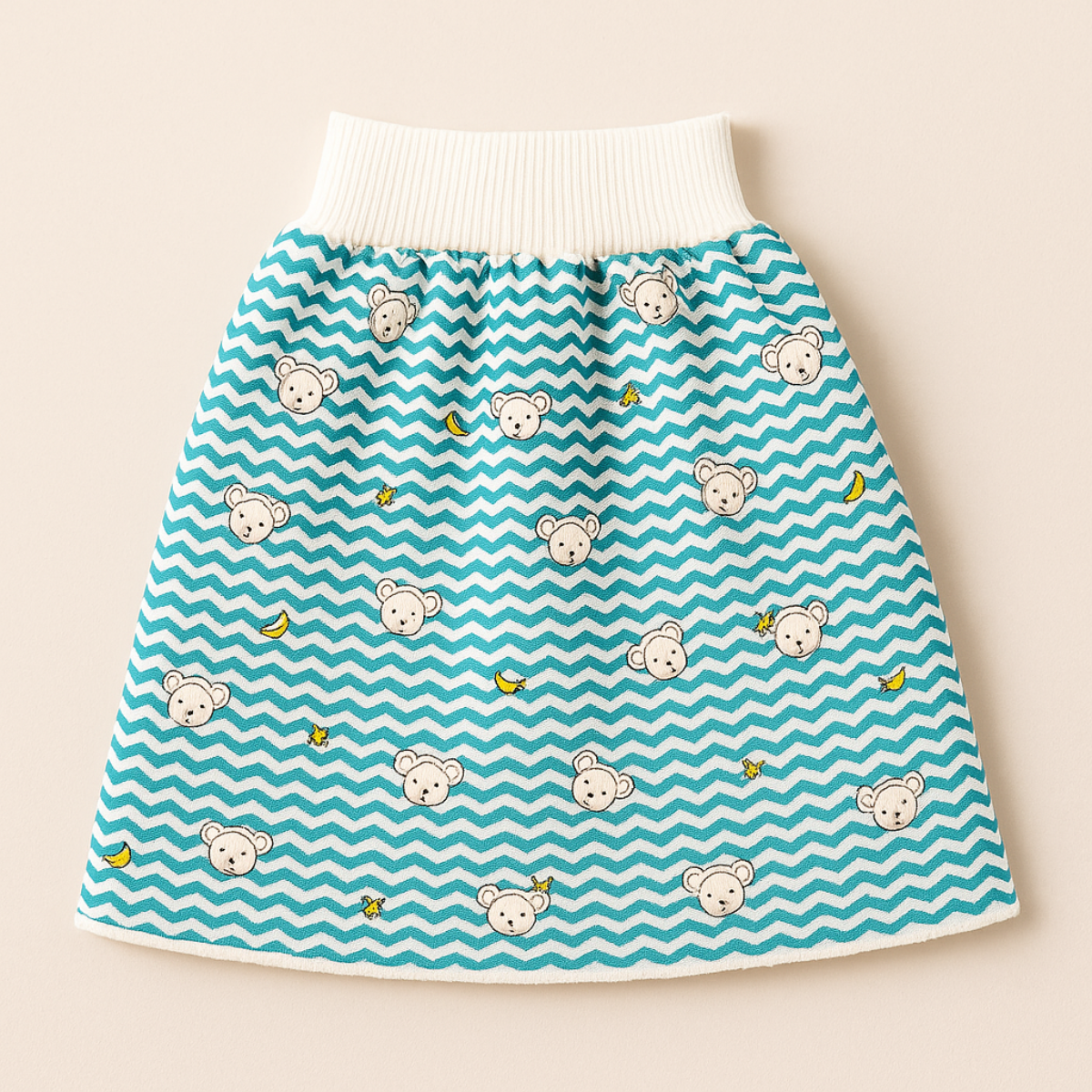 Kids Printed Pants & Skirt Set — Cute Animal Patterns