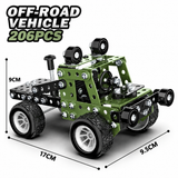 DIY Metal Construction Vehicle Model Kit – Screw & Nut Build Set thumbnail 5