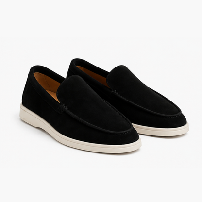 Suede Slip-On Loafers Women – Soft Flat & Classic Silhouette, Casual Everyday Chic