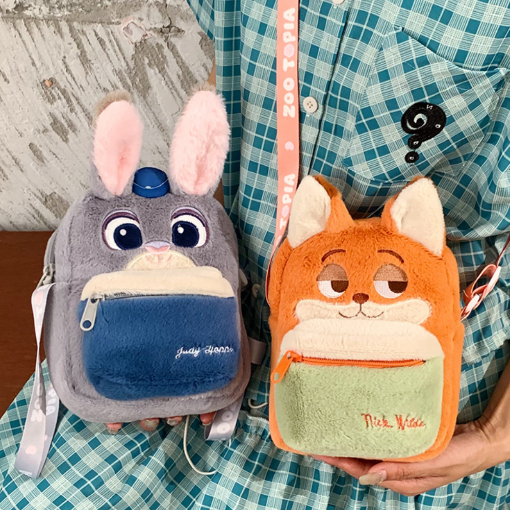 Plush crossbody bag colour lineup