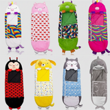Kids Animal Sleeping Bag – Foldable 2-in-1 Sleeping Bag & Pillow thumbnail 1