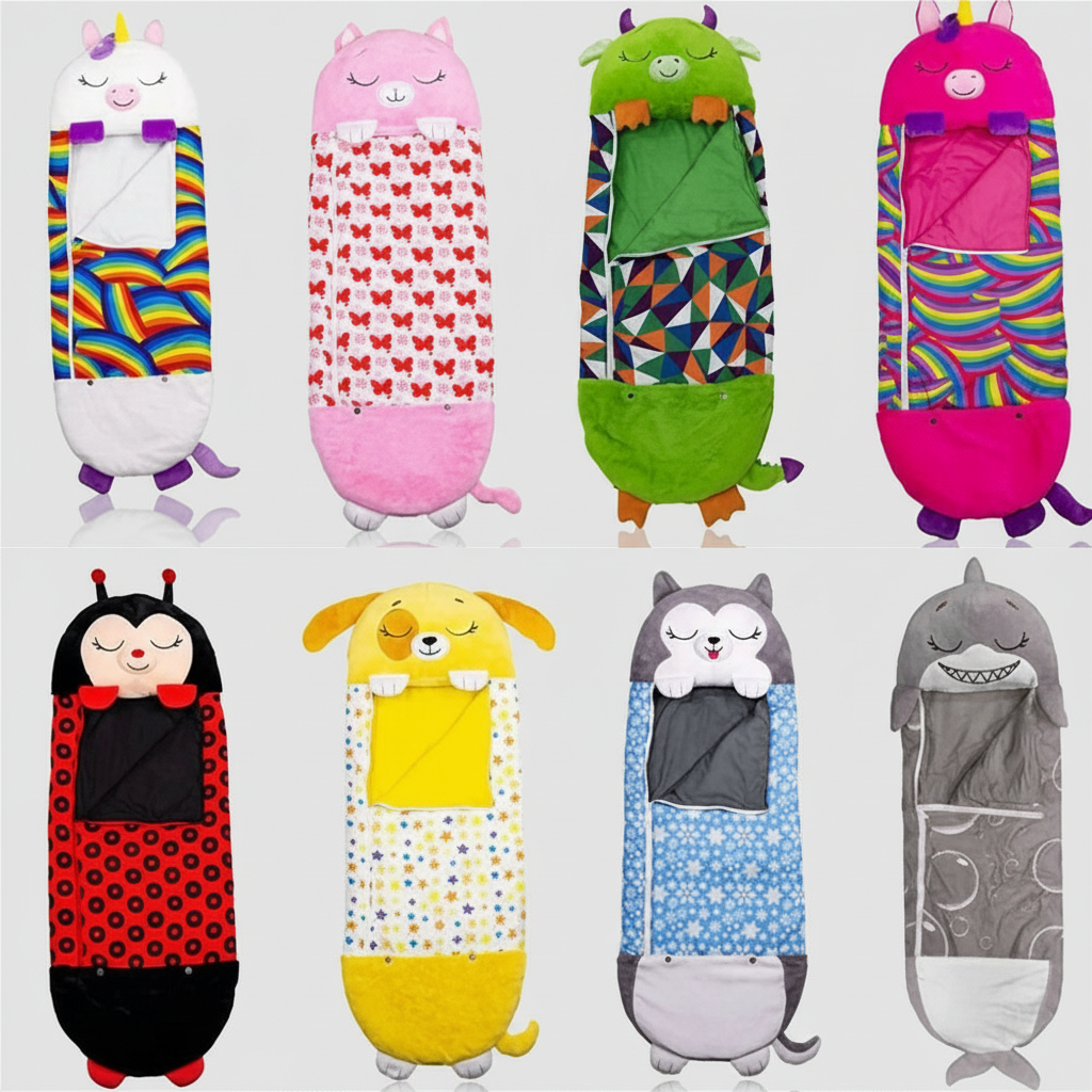 Kids animal sleeping bags