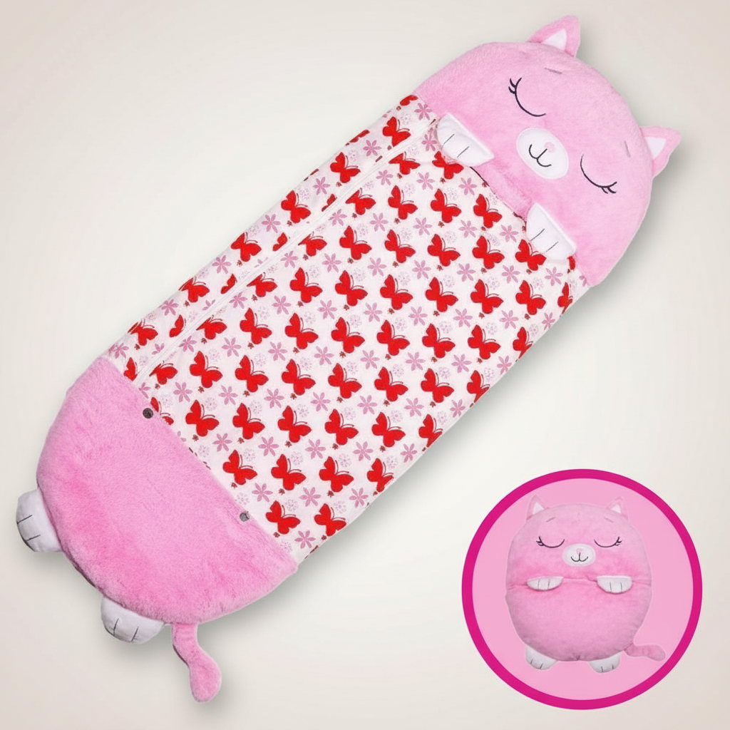 Cat kids sleeping bag
