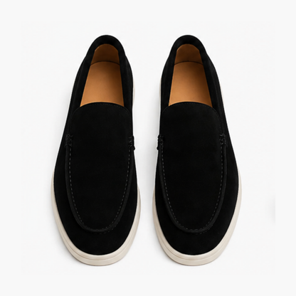 Suede Slip-On Loafers Women – Soft Flat & Classic Silhouette, Casual Everyday Chic