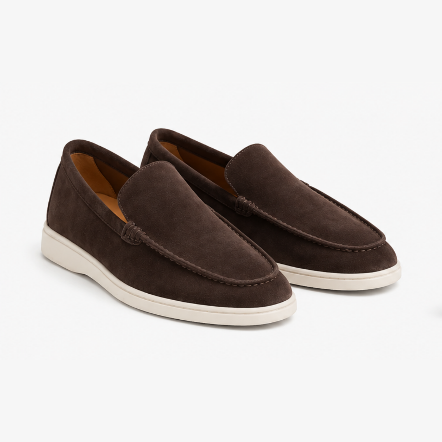 Suede Slip-On Loafers Women – Soft Flat & Classic Silhouette, Casual Everyday Chic