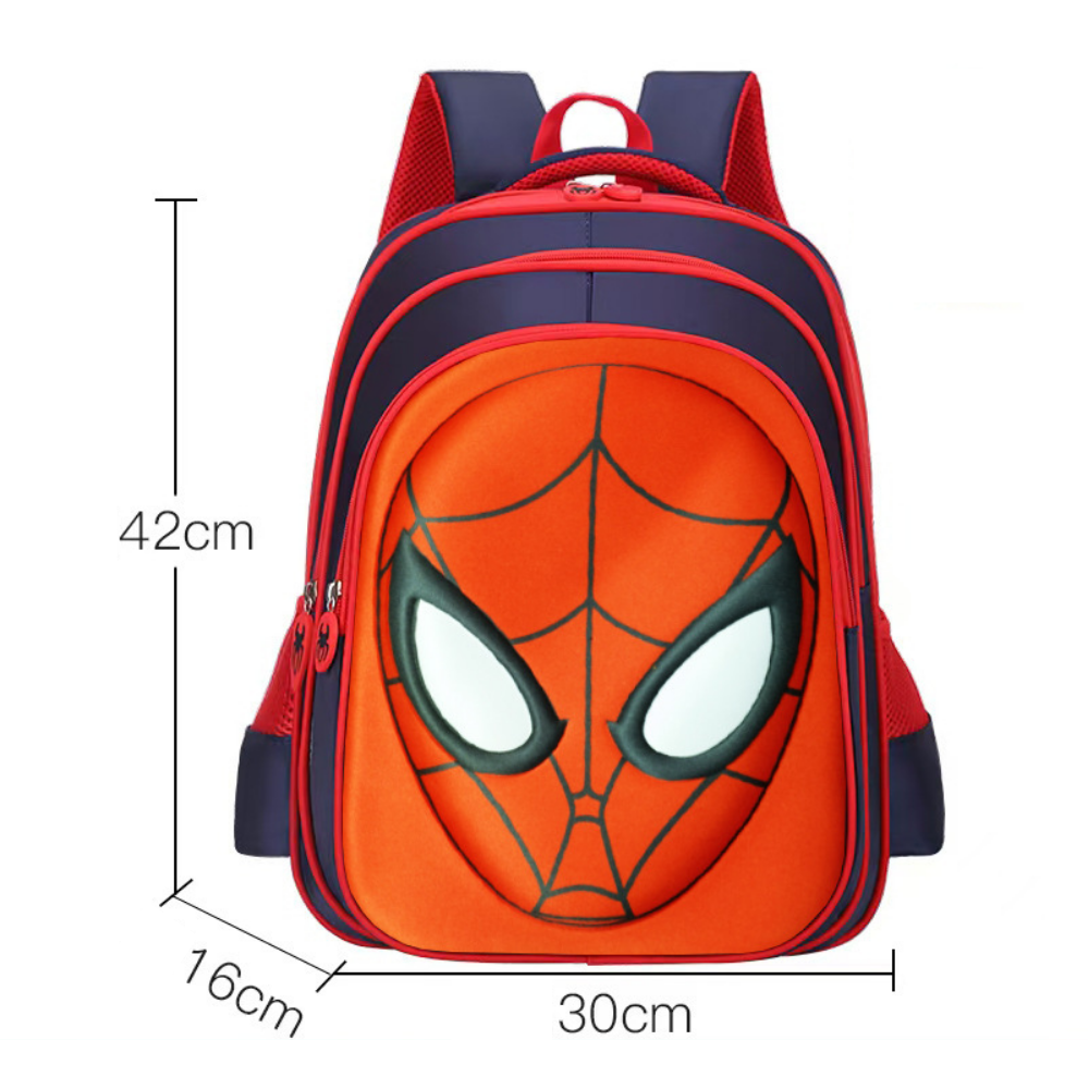 Spider Red 3D backpack large