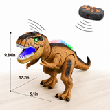 Electronic Remote Control T-Rex Dinosaur Toy with Realistic Movements and LED Lights thumbnail 5