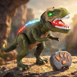 Electronic Remote Control T-Rex Dinosaur Toy with Realistic Movements and LED Lights thumbnail 6