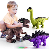 Electronic Interactive Walking Dinosaur Toy with Lights and Sounds for Kids thumbnail 1