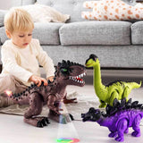 Electronic Interactive Walking Dinosaur Toy with Lights and Sounds for Kids thumbnail 2