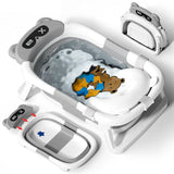 Polypropylene Collapsible Baby Bathtub with Temperature Sensor thumbnail 2